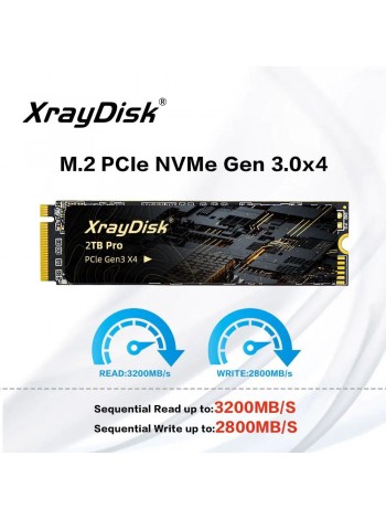 2 ТБ Внутренний SSD-диск Xraydisk SSD XrayDisk 2Тб Pro M2 NVMe